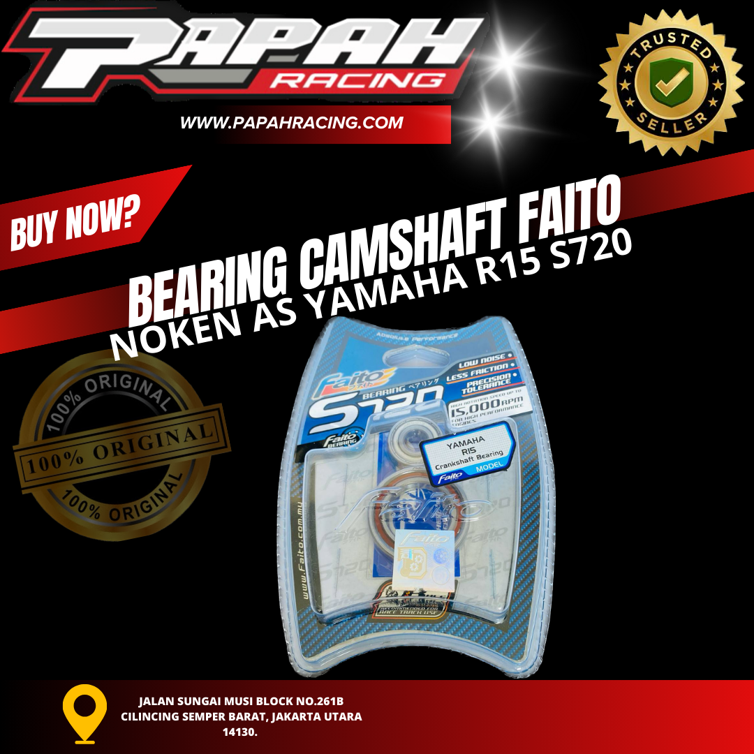 BEARING CAMSHAFT NOKEN AS YAMAHA R15 S720
